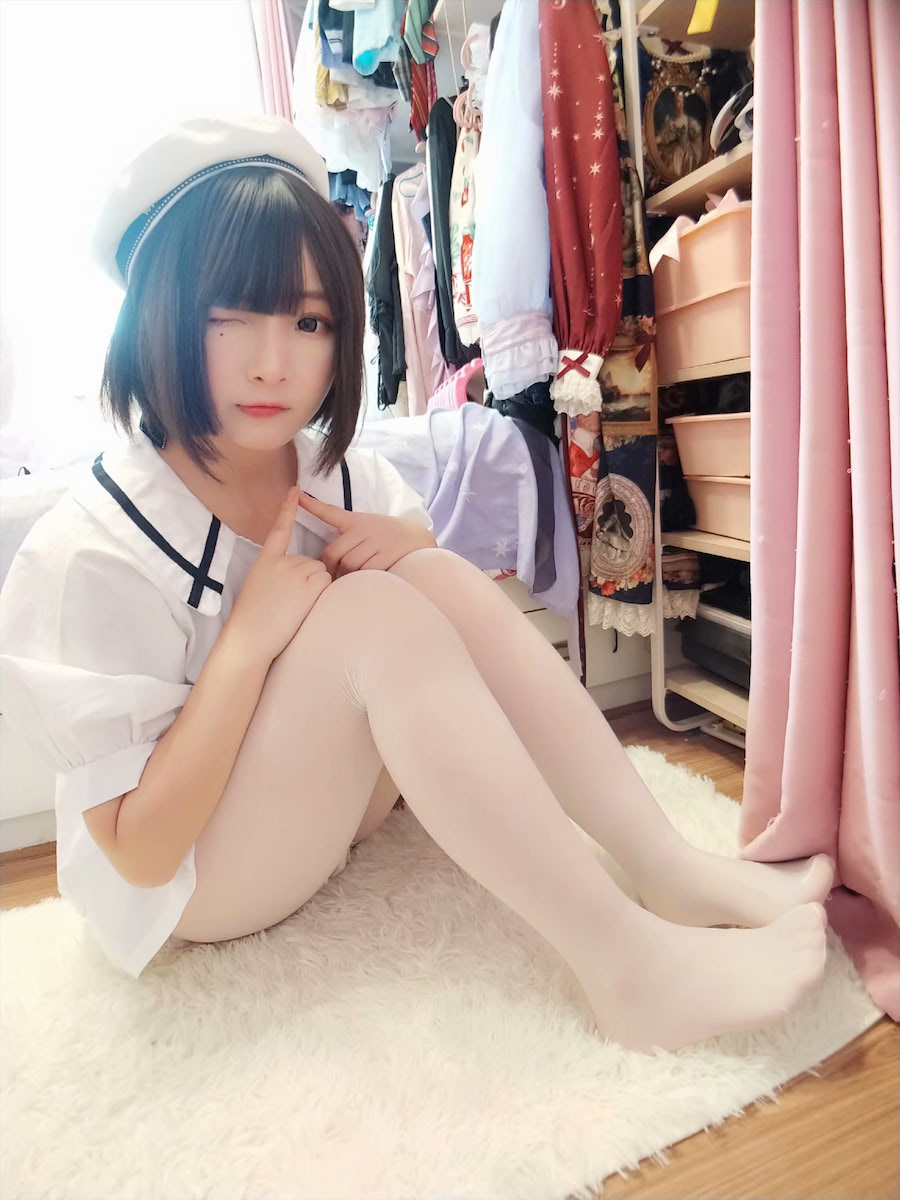 古川kagura水手服白丝1