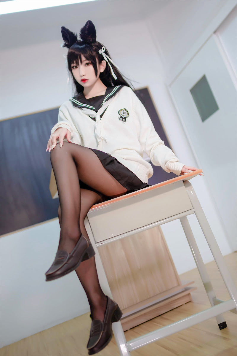 鬼畜瑶在不在w高中JK制服4