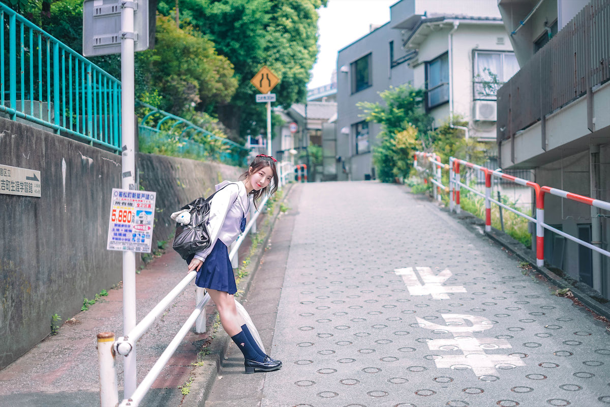 黑川日本旅拍夏日制服4