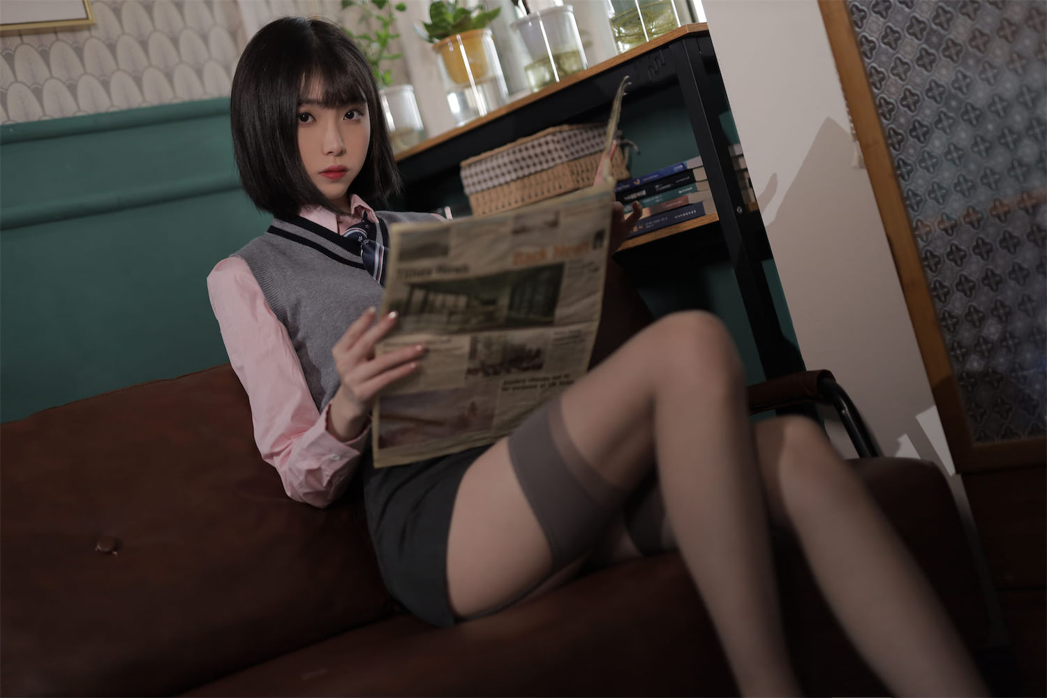 许岚LAN韩系制服2