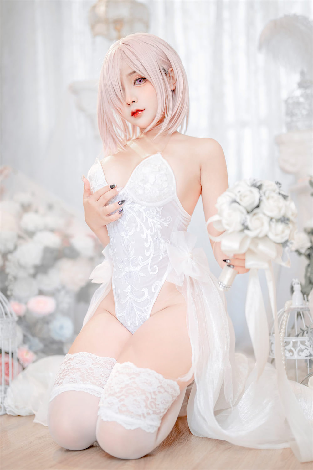 Sayo Momo玛修婚纱2